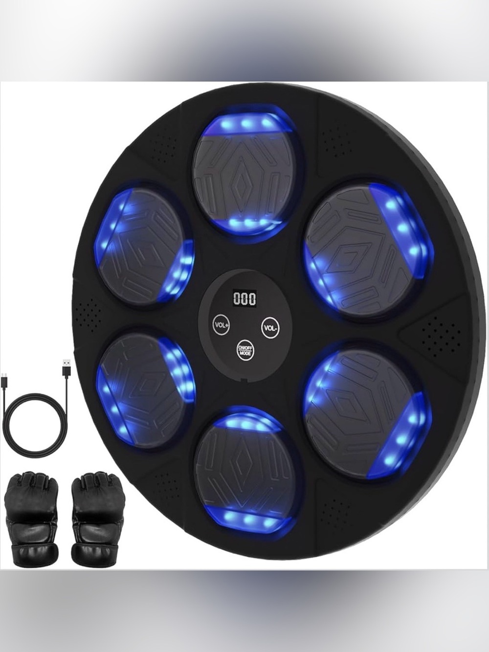 Smart Bluetooth Boxing Machine w/ Music - Gloves Included